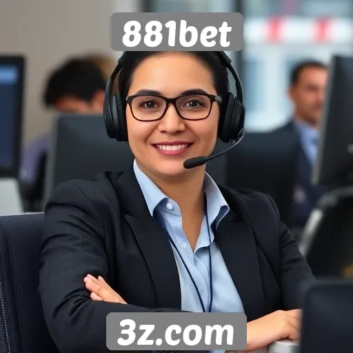 Suporte ao cliente no site 881bet