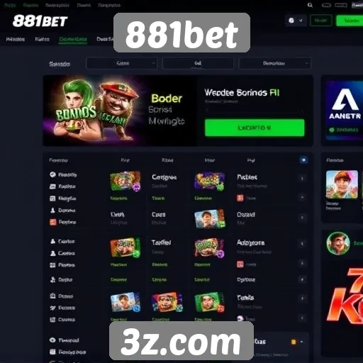 Avaliação da interface de usuário do 881bet